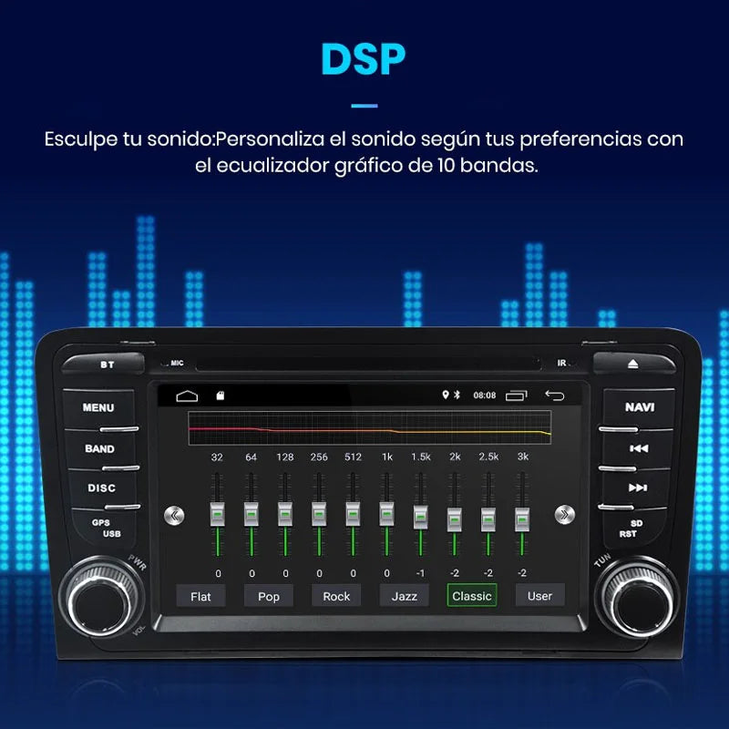 radio-pantalla-carplay-botones-para-audi-a3