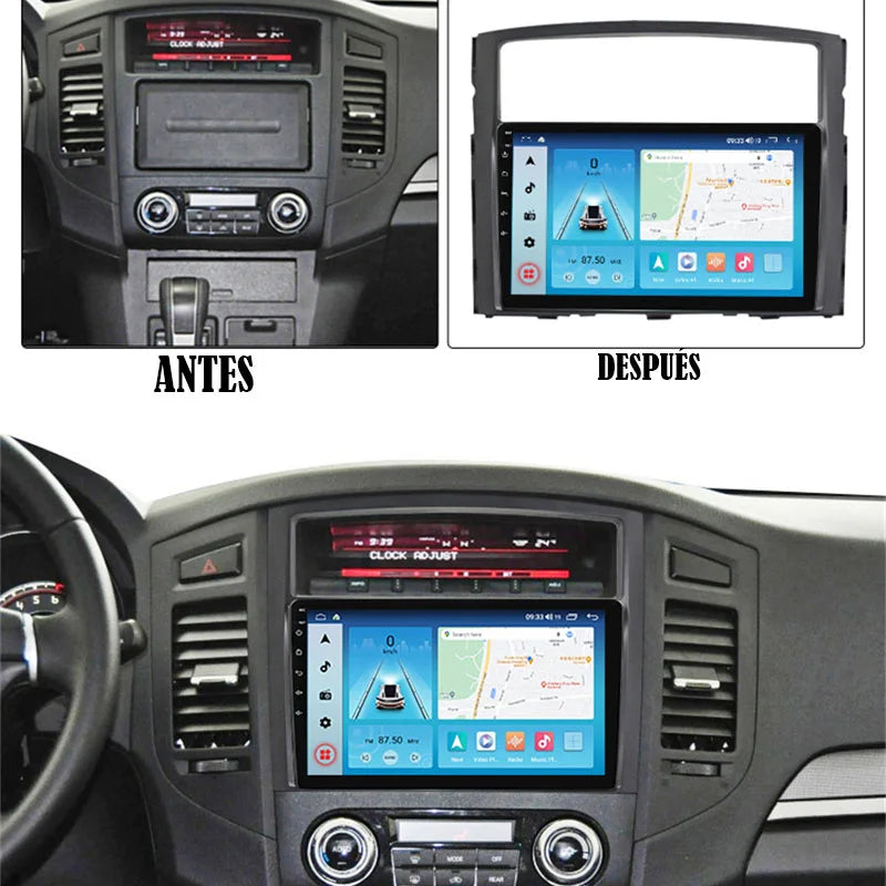 Radio Pantalla Carplay para Mitsubishi Pajero 4 2006-2014 - foto 2