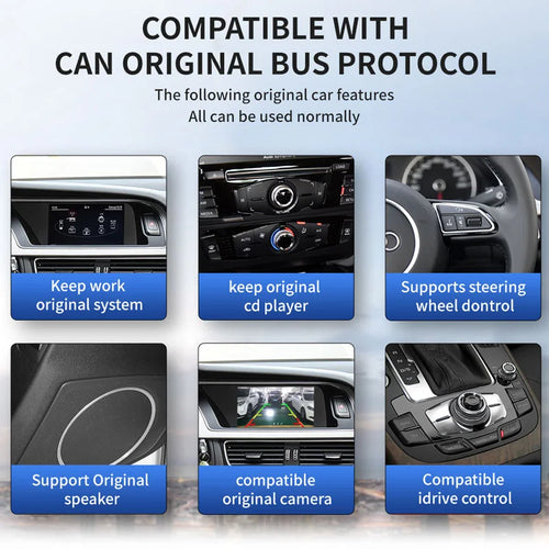 Radio pantalla CarPlay y Android Auto para Audi A5 2009-2016 Linux - foto 2