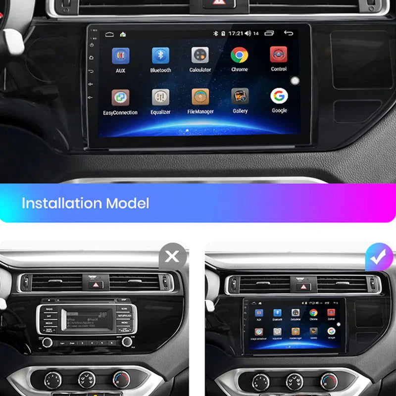 Radio Pantalla Carplay para KIA RIO 2011-2015 - foto 3