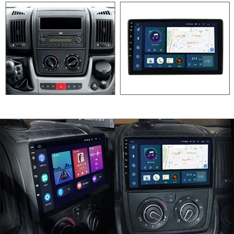 Radio Pantalla Carplay para Fiat Ducato Citroen Jumper Peugeot Boxer - foto 2