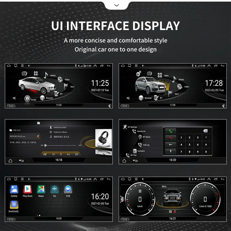 Radio CarPlay Audi Q5 2009-2016