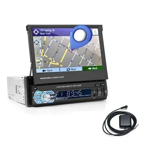 RADIO PANTALLA 1 DIN EXTRAÍBLE CON GPS