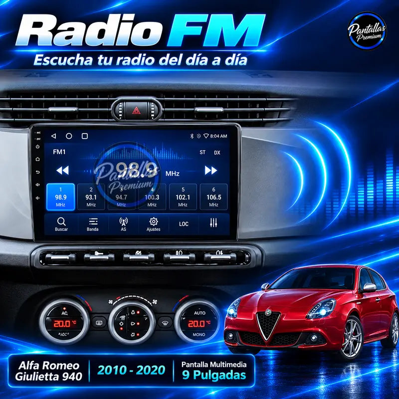 Radio FM Alfa Romeo Giulietta 940