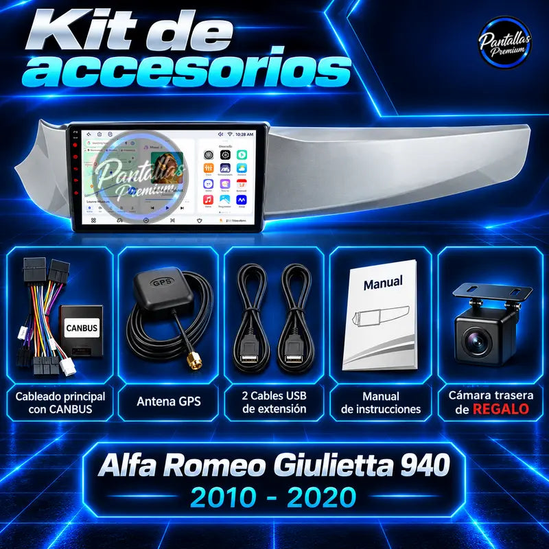 Kit de accesorios Alfa Romeo Giulietta 940