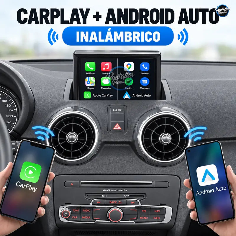 04 CarPlay y Android Auto inalámbrico