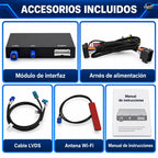 13 Accesorios incluidos