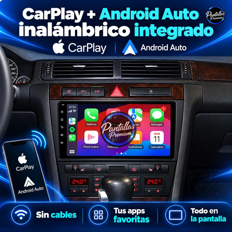 Audi A6 C5 — carplay android auto