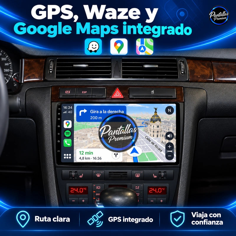 Audi A6 C5 — gps waze google maps