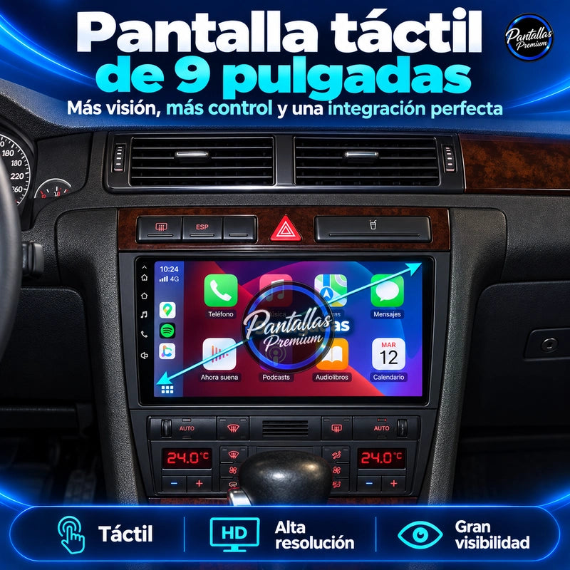 Audi A6 C5 — tamano 9 pulgadas