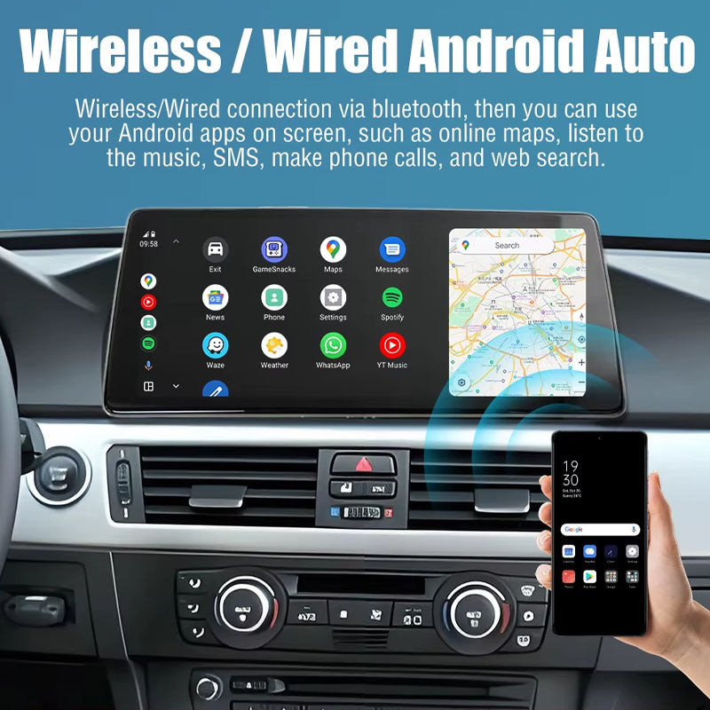BMW Serie 1 2 3 4 F20 F21 F22 F30 F31 F32 F33 Radio Pantalla Carplay Linux