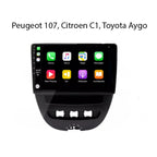 Radio CarPlay Toyota Peugeot 107 Citroen C1 Aygo