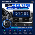 BMW X3 F25 X4 F26 10,25 pulgadas CIC NBT: volante