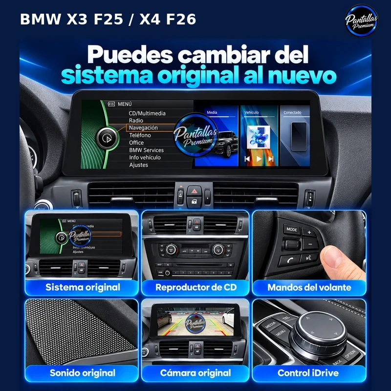 Cambio entre sistema original y nuevo
