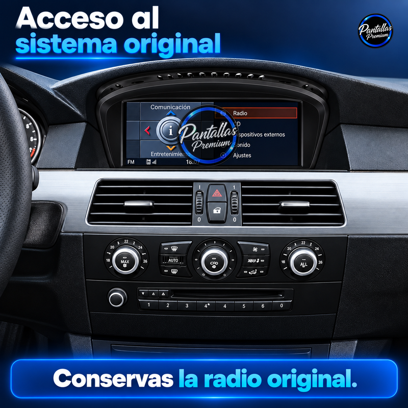 BMW E60 E61 CCC CIC - radio