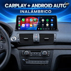 BMW Serie 1 E81 E82 E87 E88 - CarPlay y Android Auto inalámbrico