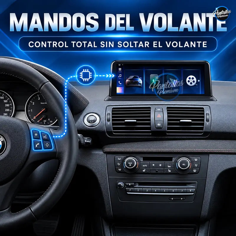 BMW Serie 1 E81 E82 E87 E88 - Mandos del volante