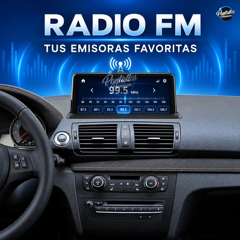 BMW Serie 1 E81 E82 E87 E88 - Radio FM