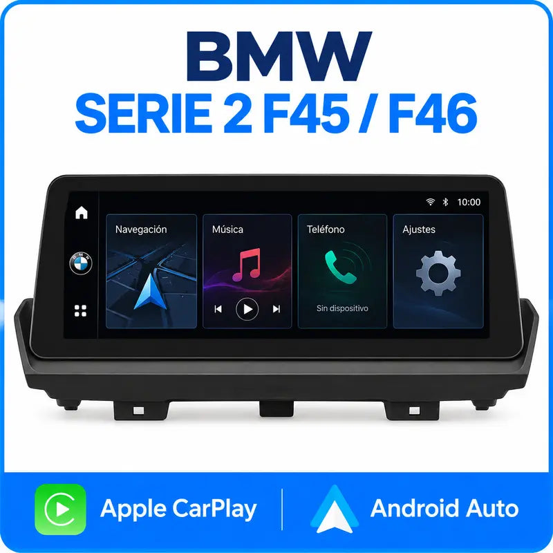 01 BMW Serie 2 F45 F46 - Radio Pantalla CarPlay Android Auto