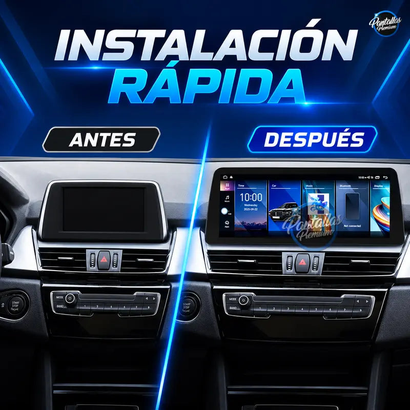 02 BMW Serie 2 F45 F46 - Instalación rápida antes y después