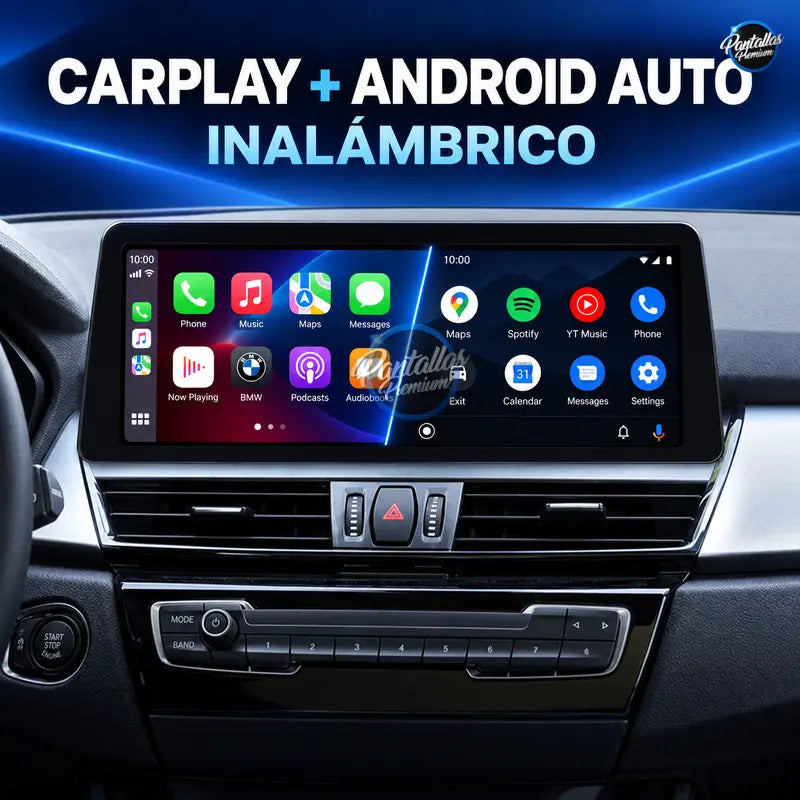 03 BMW Serie 2 F45 F46 - CarPlay y Android Auto inalámbrico