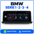 Radio pantalla CarPlay y Android Auto para BMW Serie 1 2 3 4 F20 F30 F32 F36 NBT EVO 10.25'' 2012-2021