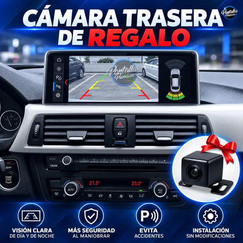 Radio pantalla CarPlay y Android Auto para BMW Serie 1 2 3 4 F20 F30 F32 F36 NBT EVO 10.25'' 2012-2021 - foto 5