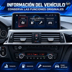 Radio pantalla CarPlay y Android Auto para BMW Serie 1 2 3 4 F20 F30 F32 F36 NBT EVO 10.25'' 2012-2021 - foto 10