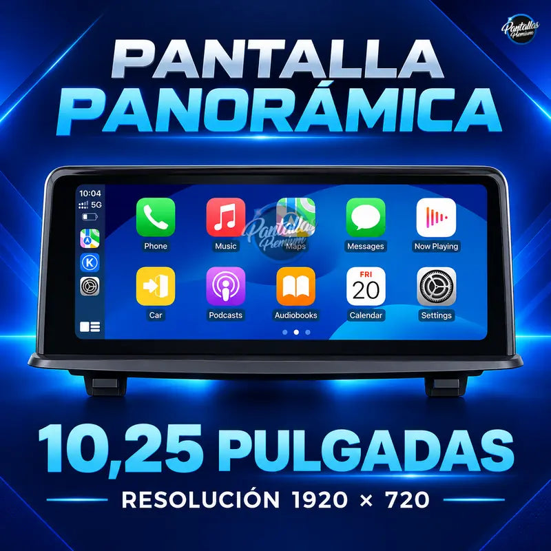 Radio pantalla CarPlay y Android Auto para BMW Serie 1 2 3 4 F20 F30 F32 F36 NBT EVO 10.25'' 2012-2021 - foto 11