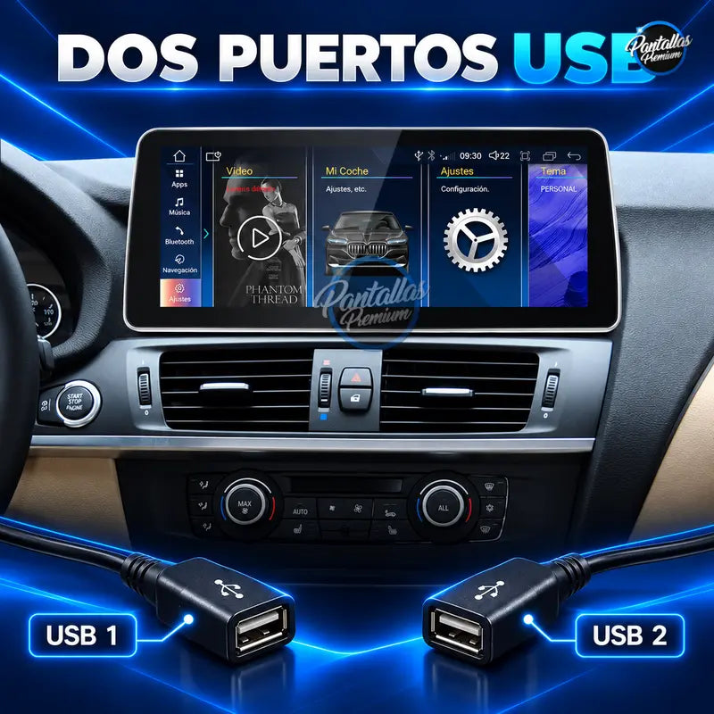 Dos puertos USB