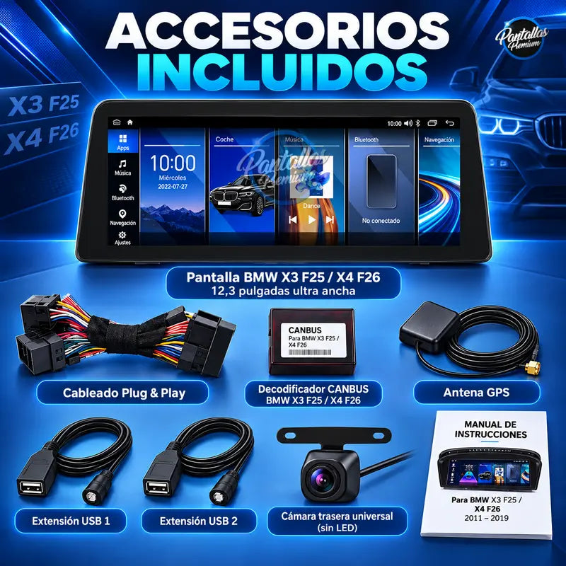 Accesorios incluidos