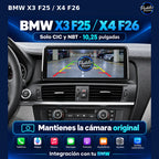 BMW X3 F25 X4 F26 CIC NBT 10,25: camara
