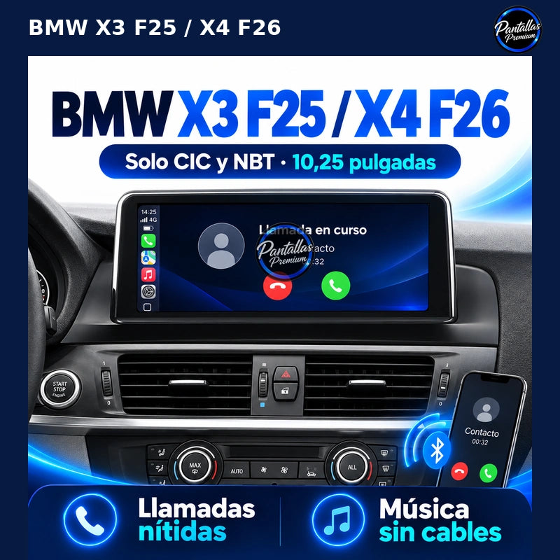 BMW CIC NBT 10,25: bluetooth
