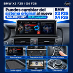 BMW X3 F25 X4 F26 CIC NBT 10,25: cambio-sistema