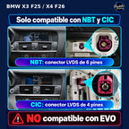 Solo CIC y NBT, no compatible con EVO
