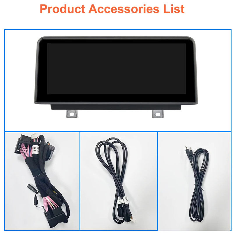 BMW Serie 1 2 3 4 F20 F21 F22 F30 F31 F32 F33 Radio Pantalla Carplay Linux