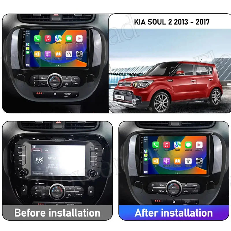 Radio Pantalla Carplay para Kia Soul 2 2019-128 - foto 2