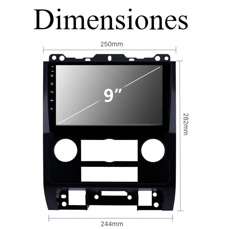 radio-pantalla-android-10-para-ford-escape-2007-20