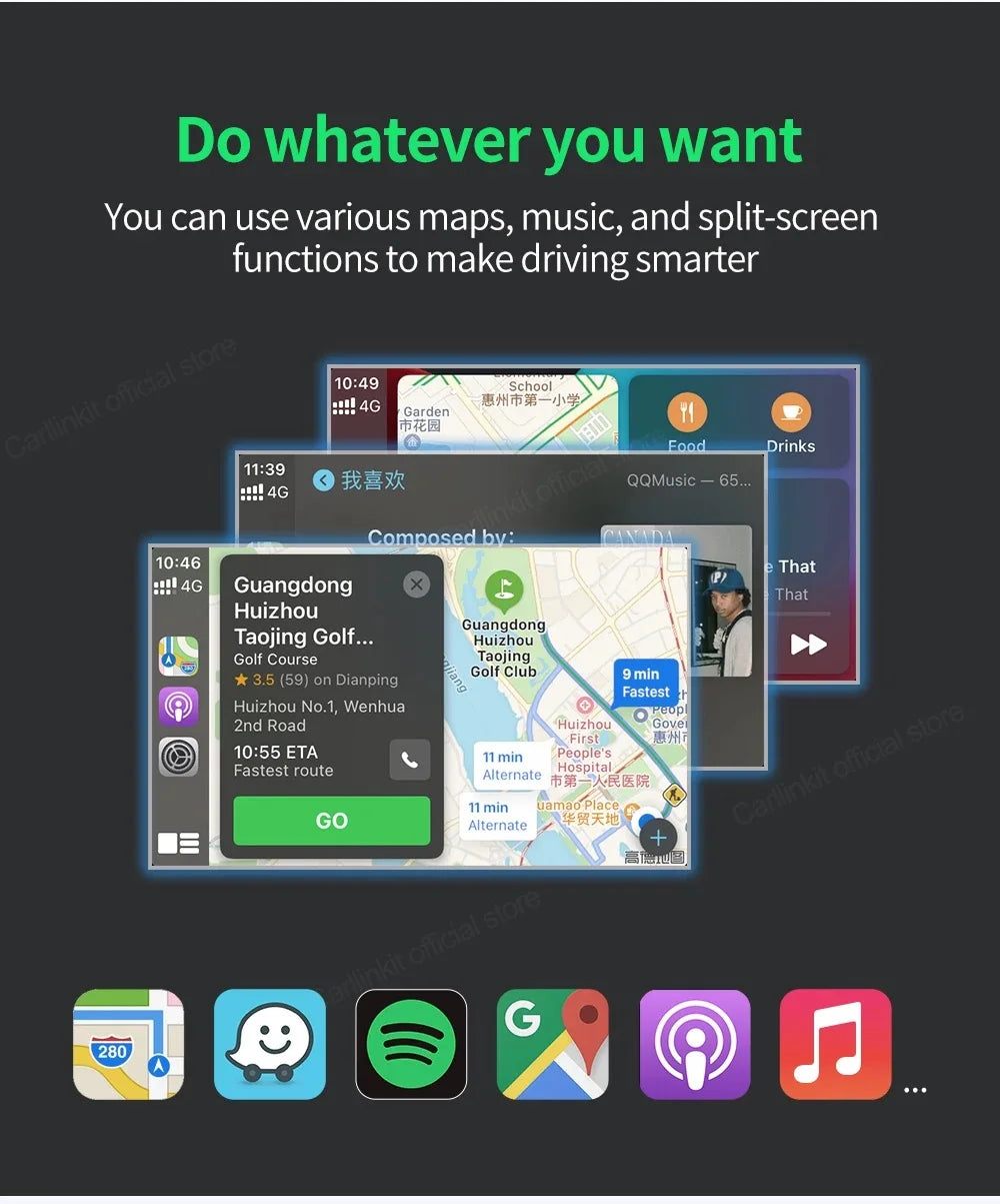 Interfaz CarPlay + Android Auto inalámbrico - foto 3