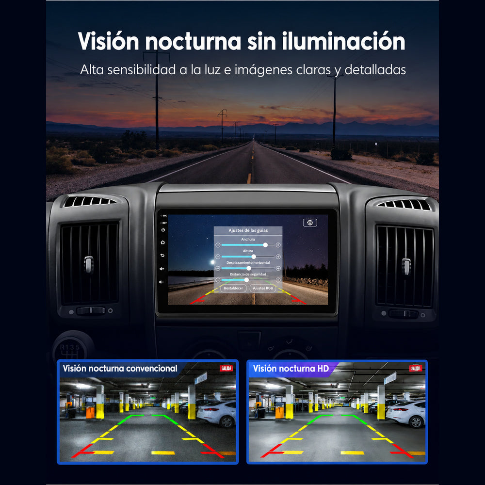 Visión nocturna y comparación de imagen