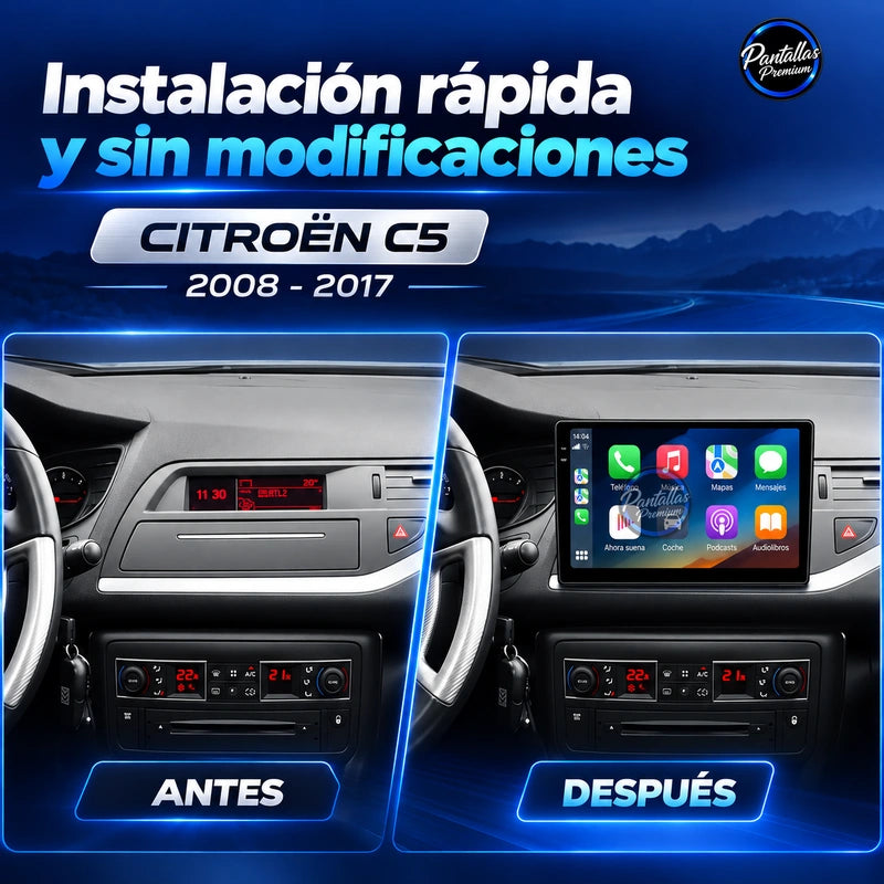 Citroën C5 2008-2017 — instalacion rapida