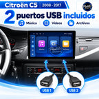 Citroën C5 2008-2017 — dos puertos usb