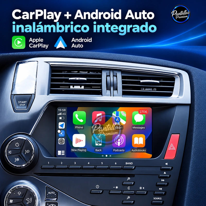 Citroën DS5 y Peugeot 508 — carplay android auto