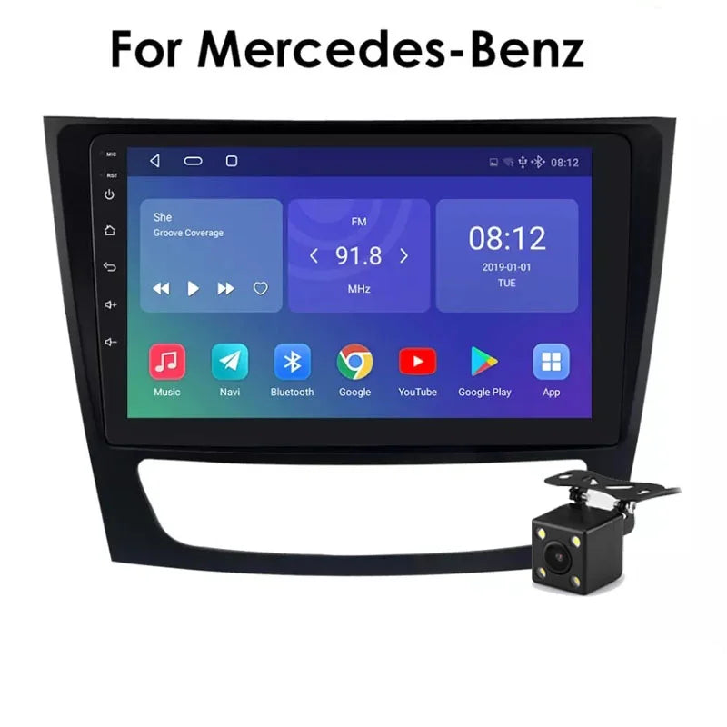 Radio CarPlay Mercedes-Benz W211 E300
