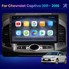 Radio Pantalla Carplay para Chevrolet Captiva 2011-2016 - foto 3