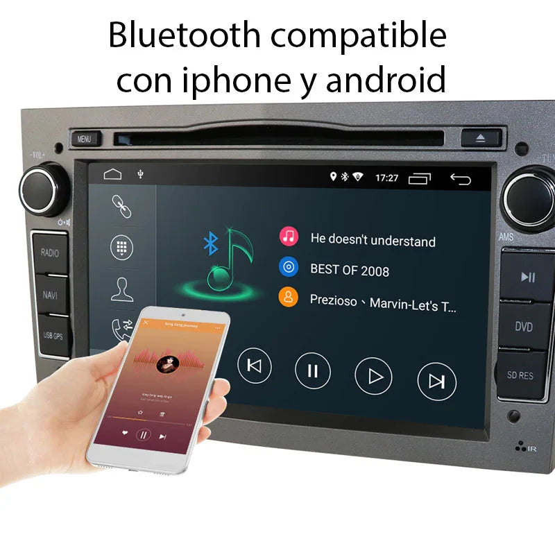 Radio Navegador pantalla Android para OPEL astra Vectra Antara Zafira Corsa Vivaro Meriva