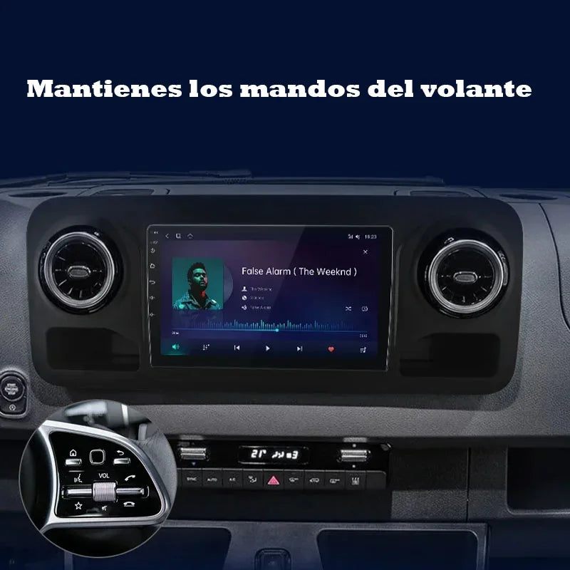 Mercedes-Benz Sprinter 2018-2022 - Radio Pantalla Carplay y Android Auto - foto 3