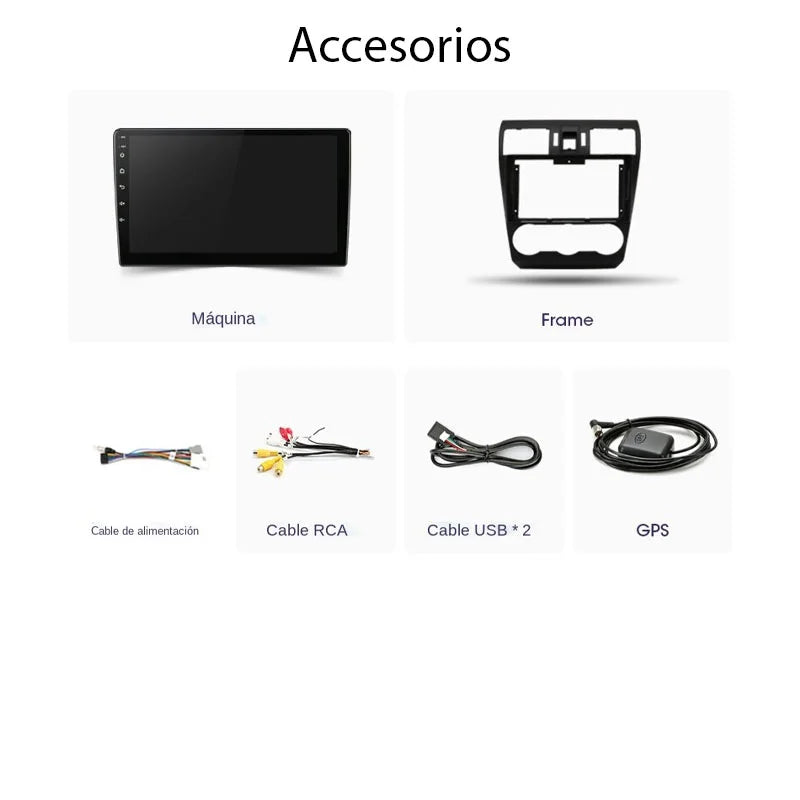 Radio Pantalla Carplay para Subaru Forester MK4 Impreza XV Crosstrek