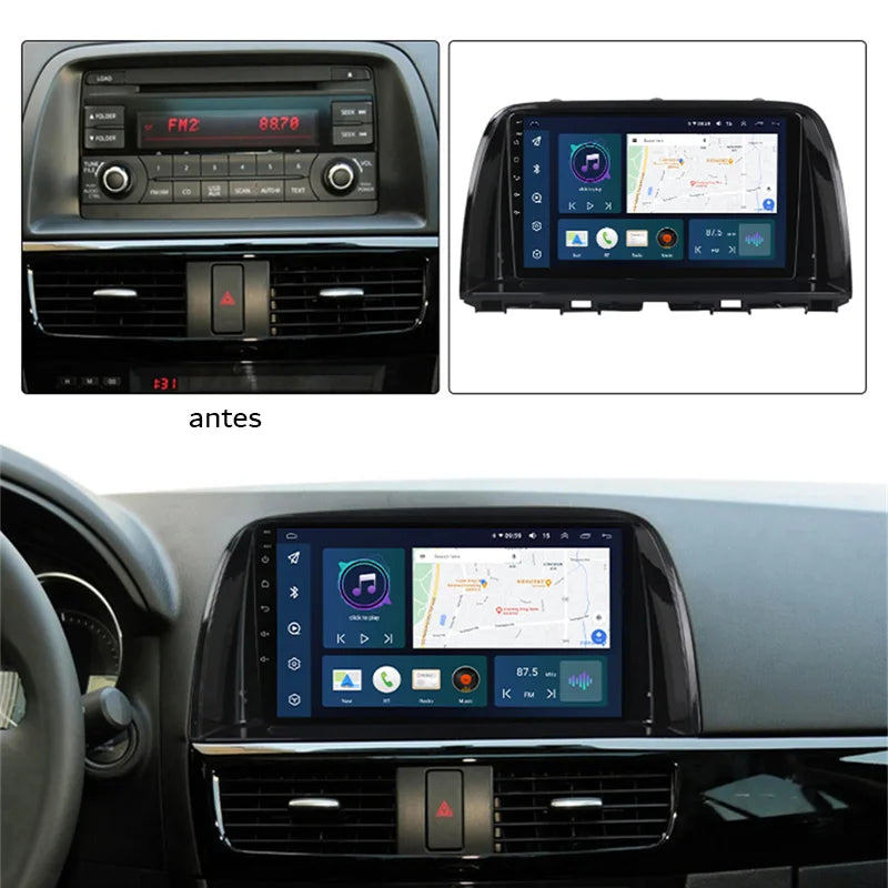 Radio Pantalla Carplay para Mazda CX5 2012-2015 - foto 2
