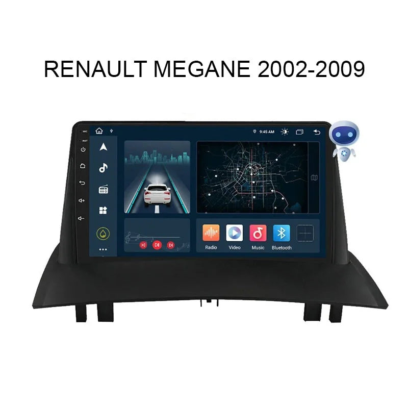 Radio Android Renault 10 Megane 2002-2009
